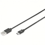 Digitus USB-A to USB-C, 1m AK-300154-010-S