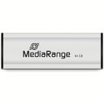 MediaRange 64 GB, Black & Silver MR917