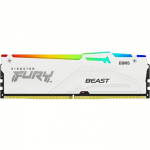 Kingston FURY Beast RGB White (EXPO + XMP), DDR5, 32GB, 6000MT/s, CL36, Single stick KF560C36BWEA-32