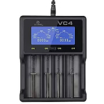 XTAR VC4SL battery charger to Li-ion / Ni-MH / Ni-CD 18650 VC4SL