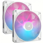 Corsair iCUE LINK RX140 RGB, White, 2 Pack CO-9051024-WW