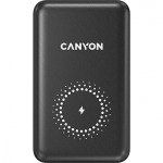 Canyon PB-1001, 10000 mAh, Wireless, Black CNS-CPB1001B