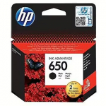 Hewlett Packard HP 650 Black Original Ink Advantage Cartridge (360 pages) CZ101AE