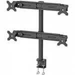 Newstar FPMA-D700D4, Quad desk monitor arm, 19-30" FPMA-D700D4