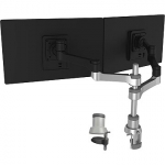 R-GO Tools Zepher Double monitor arm, 24-32" RGOVLZE4TWSI