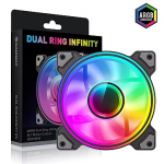 Gamemax Dual Ring Infinity BK, Black DUAL RING INFINITY BK