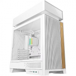 Deepcool CL6600 WH, Tempered Glass, White R-CL6600-WHNNA0-G