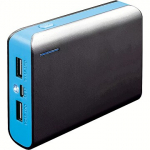 Platinet 6000 mAh + LED Flashlight, Blue 43177