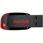 Sandisk Cruzer Blade, 64GB, Black & Red SDCZ50-064G-B35