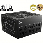 MSI MAG A850GL PCIE5 II, 850W, 80PLUS Gold MAG A850GL PCIE5 II