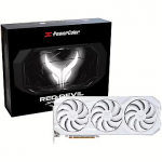 PowerColor Radeon RX 9070 XT, 16GB GDDR6, Red Devil Spectral White RX9070XT 16G-E/OC/WHITE