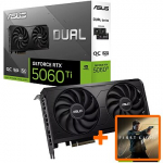 Asus GeForce RTX 5060 Ti, 16GB GDDR7, Dual EVO OC (DLSS 4) 90YV0NQ0-M0NB00