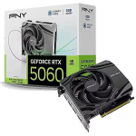PNY Technologies GeForce RTX 5060, 8GB GDDR7, Single Fan (DLSS 4) VCG50608SFXPB1