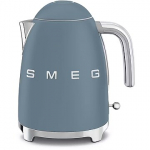 SMEG 50's Style Aesthetic Electric Kettle, Blue KLF03SBMEU