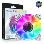 Gamemax Dual Ring Infinity WH, White DUAL RING INFINITY WH