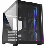 FSP M580 PLUS, Tempered Glass, Black POC0000247