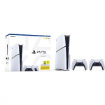 Sony PlayStation 5 Slim, 1TB, 2 Controllers 711719581116