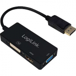 Logilink - 4K DisplayPort to DVI/HDMI/VGA Converter CV0109