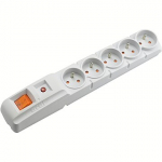 HSK Data F5, 5 Sockets, 5m, Grey ACAR F5-5M-SZARY