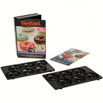 Tefal XA801112 Donuts plates for SW852 Sandwich maker, Black XA801112