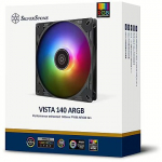 Silverstone VISTA Performance PWM, A-RGB, 140mm, Black SST-VS140B-ARGB