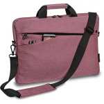 Pedea Fashion Laptop bag, 15.6" Black/Pink 66063055