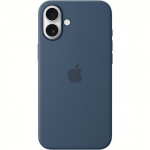 Apple iPhone 16 Plus Silicone Case with MagSafe - Denim MYYA3ZM/A