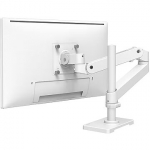 Ergotron LX Pro Desk Monitor Arm Tall Pole, up to 34" 45-695-290