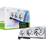 MSI GeForce RTX 5060 Ti, 16GB GDDR7, GAMING TRIO OC WHITE (DLSS 4) V535-025R
