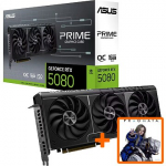 Asus GeForce RTX 5080, 16GB GDDR7, Prime EVO OC (DLSS 4) 90YV0LX4-M0NA00