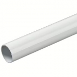 Bitspower None Chamfer Brass Hard Tubing OD16mm Deluxe White, 300mm BP-NCBHT16DW-L300