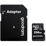 Goodram M1AA, microSDXC, 256GB, Class 10, UHS-I + Adapter M1AA-2560R12
