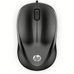 Hewlett Packard Wired Mouse 1000, Black 4QM14AA#ABB