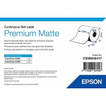 Epson 1ROLL PREMIUM MATTE LABEL CONT 51MM X 35M MINORDERQTY 24 C33S045417