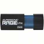 Patriot Supersonic Rage Lite, 256GB, Black & Blue PEF256GRLB32U