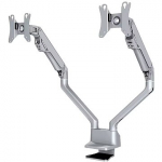 Newstar Full Motion desk monitor arm for 2 screens, 10-32" FPMA-D750DSILVER
