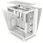 NZXT H9 Elite, Tempered Glass, White CM-H91EW-01