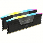 Corsair Vengeance RGB Black, DDR5, 32GB, 6000MT/s, CL38, Kit of 2 CMH32GX5M2B6000C38