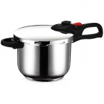 Feel-maestro MR-2902 Pressure cooker, 6L, Black/Silver MR-2902