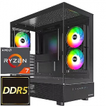 TopPC AMD Ryzen 7 (Zen 5) GMNG X3D, Ryzen 7 9800X3D, 32GB (2x16) DDR5, GeForce RTX 5060 Ti (16GB), 2TB NVMe Gen5 DATK386-1310051