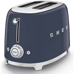 SMEG 50's Style Aesthetic toaster, Navy Blue TSF01NBEU