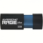 Patriot Supersonic Rage Lite, 32GB, Black & Blue PEF32GRLB32U