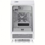 Thermaltake The Tower 100 Snow, Tempered Glass, White CA-1R3-00S6WN-00