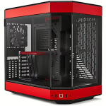 HYTE Y60, Tempered Glass, Black/Red (PCI-E 4.0 riser) CS-HYTE-Y60-BR