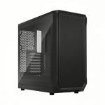 Fractal Design Focus 2, Black, Tempered Glass Clear Tint FD-C-FOC2A-01