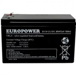 Europower AUKUMULATOR EUROPOWER EV 12V 9Ah EV 12-9