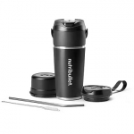 NutriBullet Flip Portable Blender, Black NBP016B