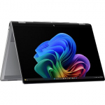 Hewlett Packard OmniBook X Flip AI 16-ar0007nn - Ryzen AI 5 340, 16GB, 512GB SSD, 16 2K 400-nit Touch, 5MP IR cam, US backlit keyboard, 68Wh, Meteor silver, Win 11 Home, 1 years BP7R4EA#ABB