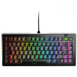 Glorious GMMK 3 Pro 75 % Custom Gaming, ISO (DE) GLO-KB-GMMK3-PRO-75-PB-FOX-W-BLK-DE