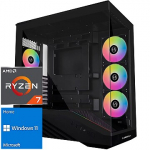 TopPC AMD Ryzen 7 (Zen 3) GMNG, Ryzen 7 5800X3D, 16GB (2x8) DDR4, GeForce RTX 5060 Ti (16GB), 2TB NVMe Gen4, Windows 11 Home DATK251-1432152